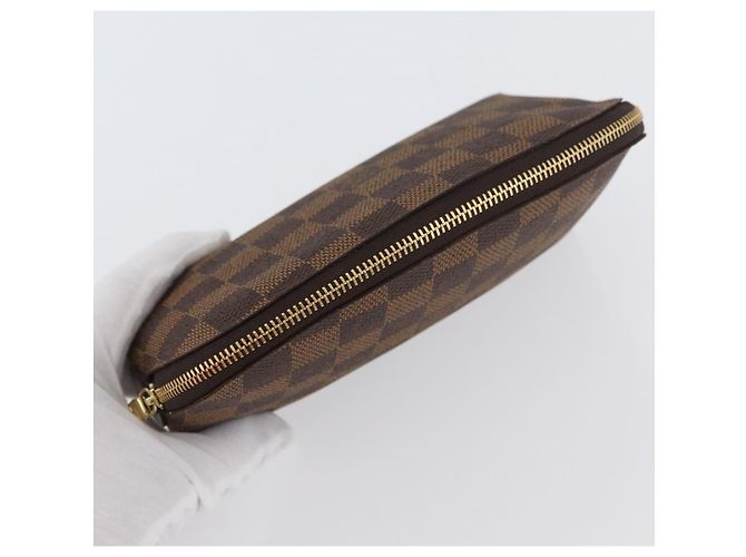 LOUIS VUITTON Kosmetiktäschchen PM Damier Ebene N47516 Authentisch LV SW2192 - Ansicht 5