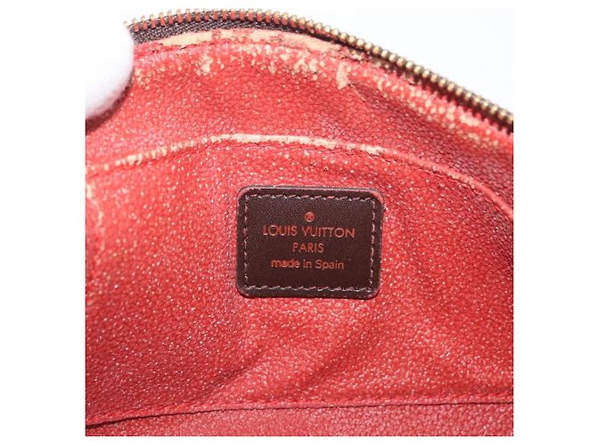 LOUIS VUITTON Kosmetiktäschchen PM Damier Ebene N47516 Authentisch LV SW2192 - Ansicht 9