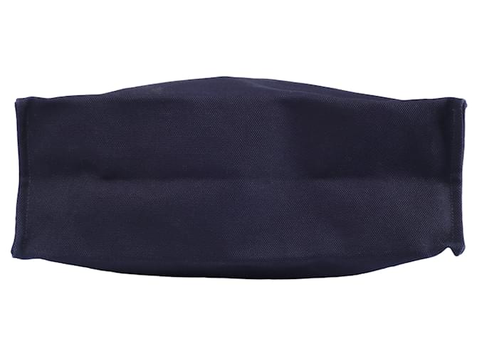 Trim Hermès Toile Etrivière Einkaufstasche Blau - Ansicht 4