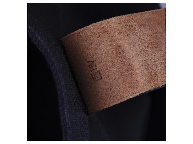 Trim Hermès Toile Etrivière Einkaufstasche Blau - Ansicht 8