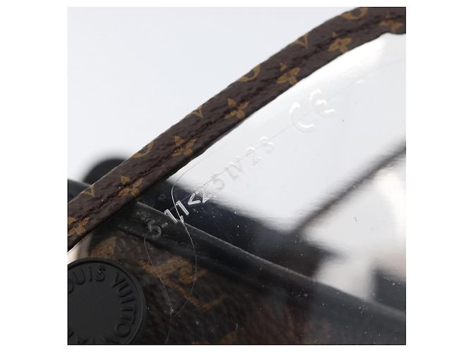 LOUIS VUITTON Monogram Viger LV Shield Visiera da sole M76727 LV Auth AMZ063A Monogramma - vista 14