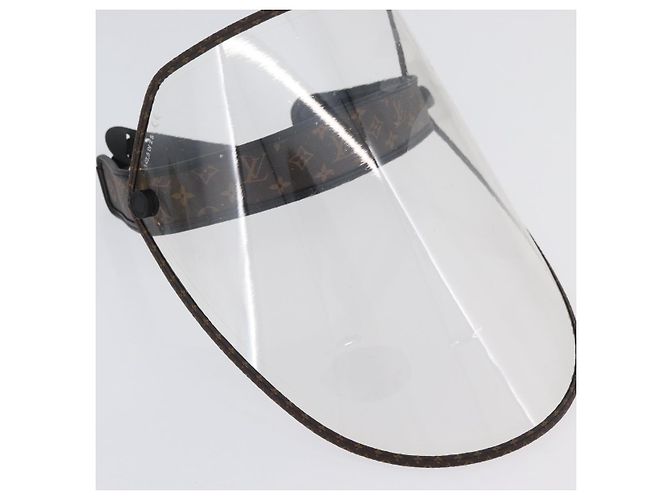 LOUIS VUITTON Monogram Viger LV Shield Visiera da sole M76727 LV Auth AMZ063A Monogramma - vista 5