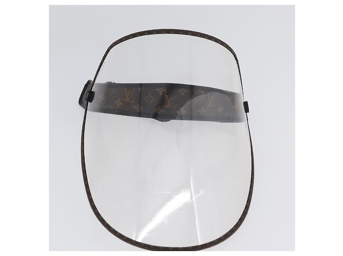 LOUIS VUITTON Monogram Viger LV Shield Visiera da sole M76727 LV Auth AMZ063A Monogramma - vista 6
