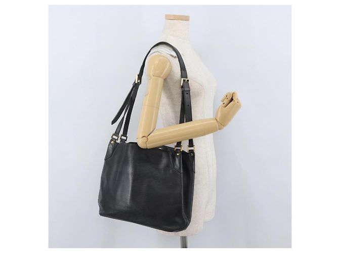 LOUIS VUITTON Borsa a Spalla Epi Mandala MM Nera M58892 LV Auth ka3396 Nero - vista 24