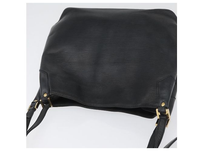 LOUIS VUITTON Borsa a Spalla Epi Mandala MM Nera M58892 LV Auth ka3396 Nero - vista 6