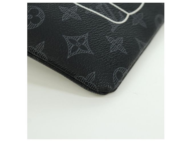 LOUIS VUITTON Bolsa Pochette Apollo Vivienne Eclipse Edición Limitada M62904 Auth LNZ609SAM Monograma - vista 15