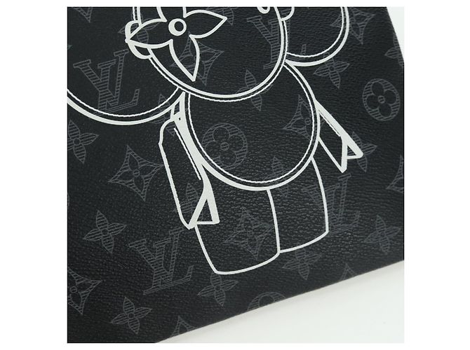 LOUIS VUITTON Bolsa Pochette Apollo Vivienne Eclipse Edición Limitada M62904 Auth LNZ609SAM Monograma - vista 18