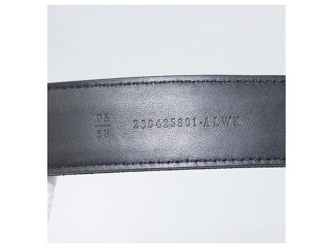 FENDI Zucca Canvas Gürtel 41,3"" Schwarz Braun 7C0497 Auth SW2291A - Ansicht 10