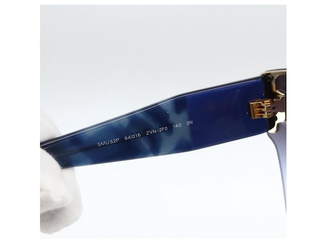 Miu Miu Sonnenbrille aus Kunststoff Navy Auth BA11670V Marineblau - Ansicht 11