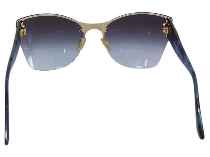 Miu Miu Sonnenbrille aus Kunststoff Navy Auth BA11670V Marineblau - Ansicht 2
