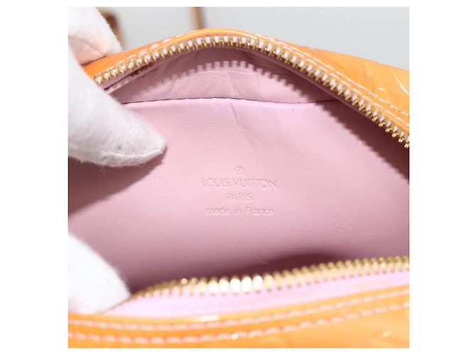 LOUIS VUITTON Borsa Wooster Monogram Vernis Rosa Marshmallow M91037 LV Auth gh1901 - vista 10