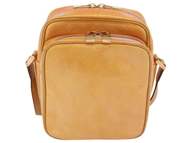 LOUIS VUITTON Borsa Wooster Monogram Vernis Rosa Marshmallow M91037 LV Auth gh1901 - vista 13
