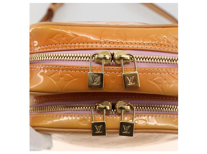 LOUIS VUITTON Borsa Wooster Monogram Vernis Rosa Marshmallow M91037 LV Auth gh1901 - vista 17