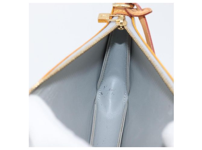 LOUIS VUITTON Bolsa Lexington Monogram Vernis Gris M91056 LV Auth ARZ536 - vista 19