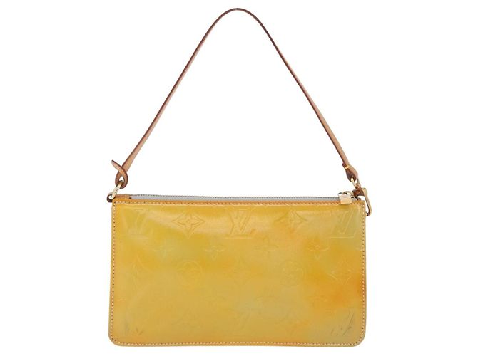 LOUIS VUITTON Bolsa Lexington Monogram Vernis Gris M91056 LV Auth ARZ536 - vista 2