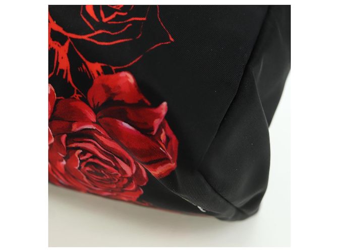Dolce & Gabbana DOLCE&GABBANA D&G x Jujutsu Kaisen Borsa Nobara Nylon Nero Argento Auth 167127SM - vista 14