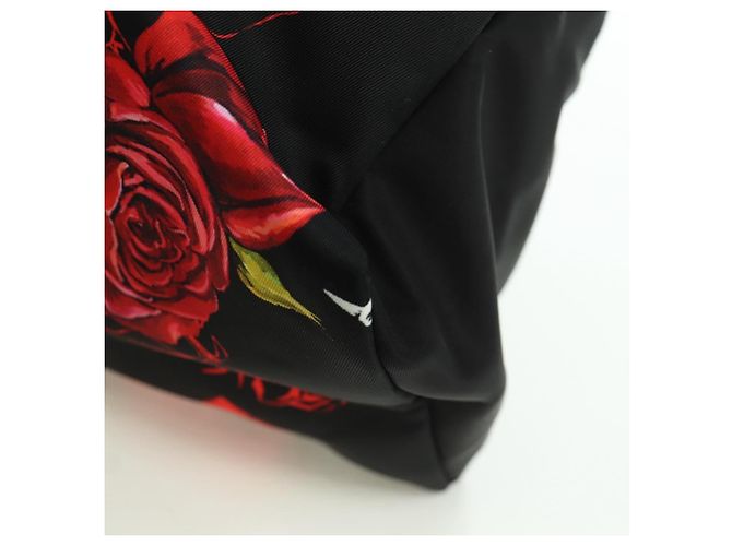 Dolce & Gabbana DOLCE&GABBANA D&G x Jujutsu Kaisen Borsa Nobara Nylon Nero Argento Auth 167127SM - vista 16