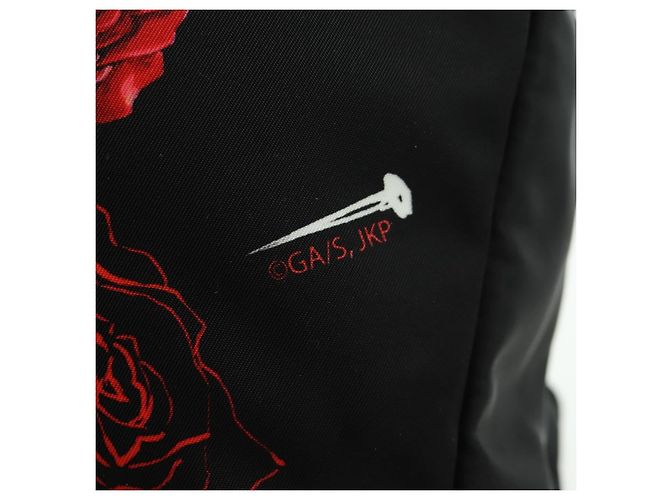 Dolce & Gabbana DOLCE&GABBANA D&G x Jujutsu Kaisen Borsa Nobara Nylon Nero Argento Auth 167127SM - vista 17