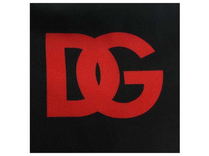 Dolce & Gabbana DOLCE&GABBANA D&G x Jujutsu Kaisen Borsa Nobara Nylon Nero Argento Auth 167127SM - vista 18