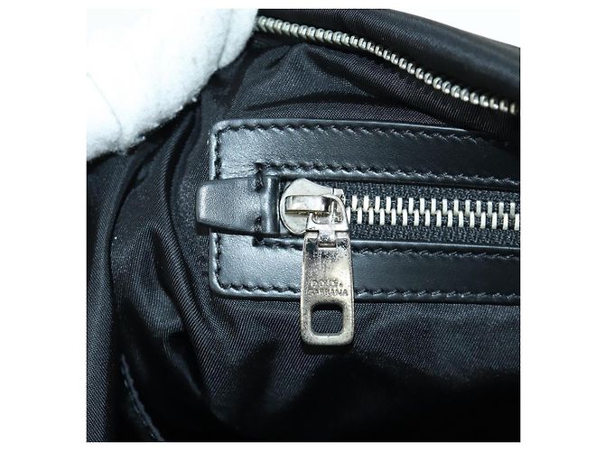 Dolce & Gabbana DOLCE&GABBANA D&G x Jujutsu Kaisen Borsa Nobara Nylon Nero Argento Auth 167127SM - vista 22