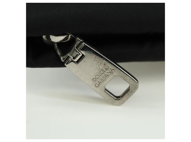 Dolce & Gabbana DOLCE&GABBANA D&G x Jujutsu Kaisen Borsa Nobara Nylon Nero Argento Auth 167127SM - vista 9