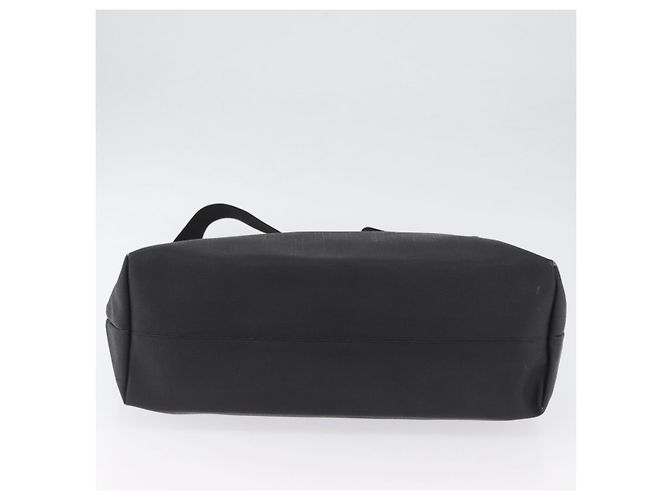 Borsa Tote in PVC Nera GUCCI 162785 Auth ka3368 Nero - vista 5