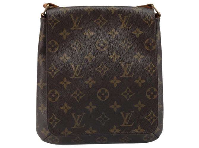 LOUIS VUITTON Borsa a Spalla Lunga Monogram Musette Salsa M51387 LV Auth BSZ478 Monogramma - vista 13