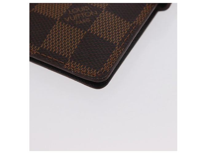 LOUIS VUITTON Cubierta de Planificador Diario Damier Ebene PM R20700 LV Auth SW2194 - vista 14