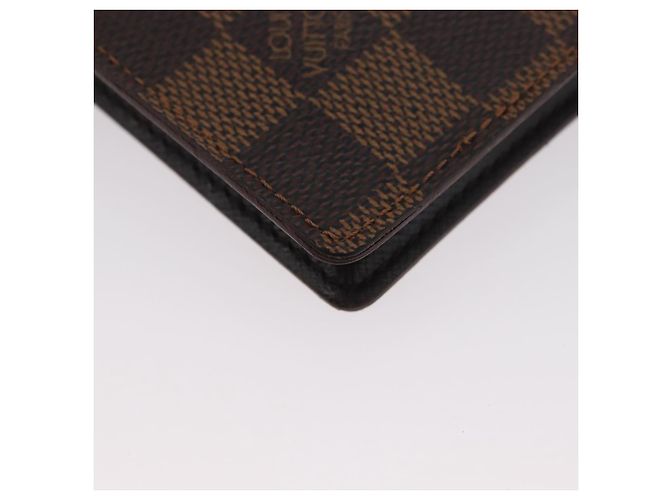LOUIS VUITTON Cubierta de Planificador Diario Damier Ebene PM R20700 LV Auth SW2194 - vista 15