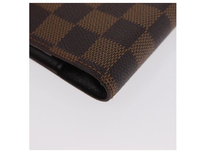 LOUIS VUITTON Cubierta de Planificador Diario Damier Ebene PM R20700 LV Auth SW2194 - vista 16