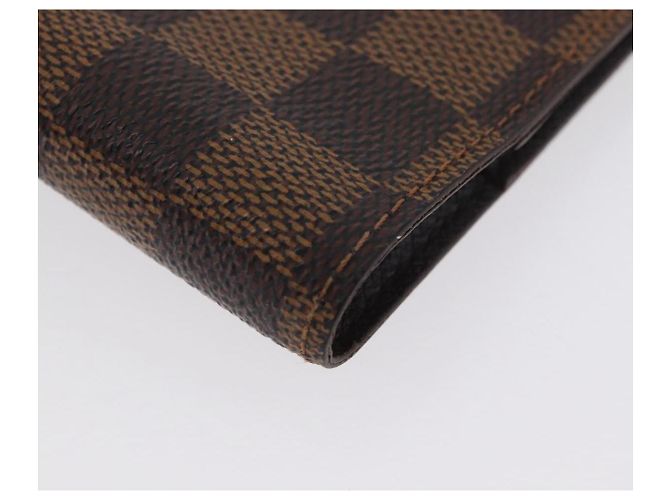 LOUIS VUITTON Cubierta de Planificador Diario Damier Ebene PM R20700 LV Auth SW2194 - vista 7