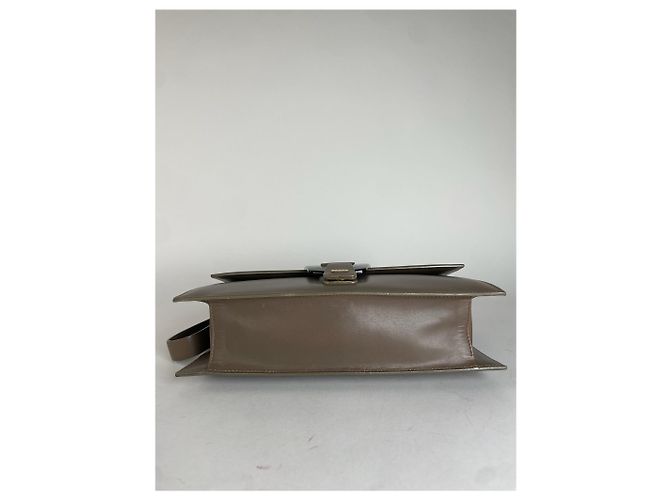 Vintage Gucci Leder Schultertasche Braun - Ansicht 6