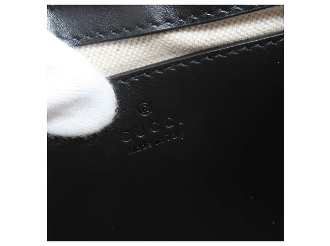 Borsa a mano/spalla in pelle matelassé GG di GUCCI Nero - vista 10