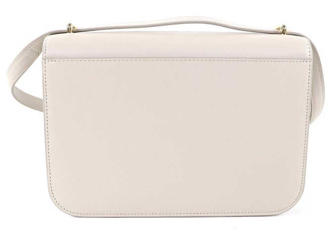 Borsa a Spalla Loewe Goya Medium Light Ghost Anagram in Pelle - vista 3