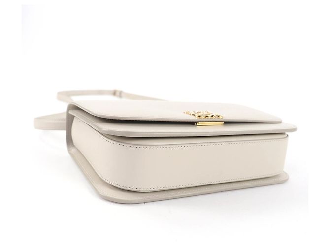 Borsa a Spalla Loewe Goya Medium Light Ghost Anagram in Pelle - vista 4