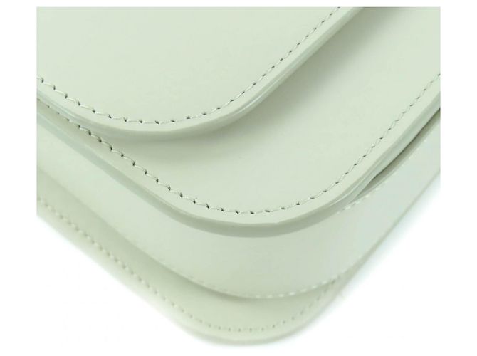 Borsa a Spalla Loewe Goya Medium Light Ghost Anagram in Pelle - vista 8