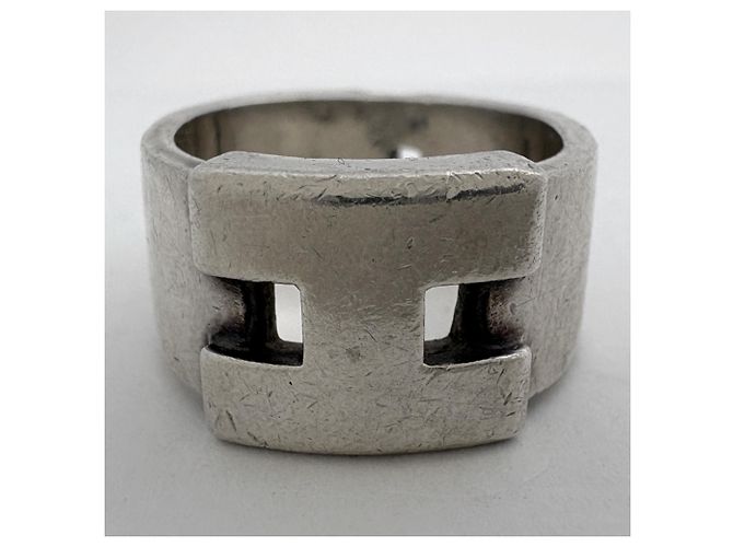 Ring Anello Hermès Hercules in argento - vista 2