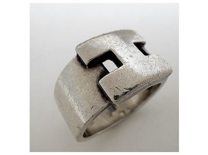Ring Anello Hermès Hercules in argento - vista 5