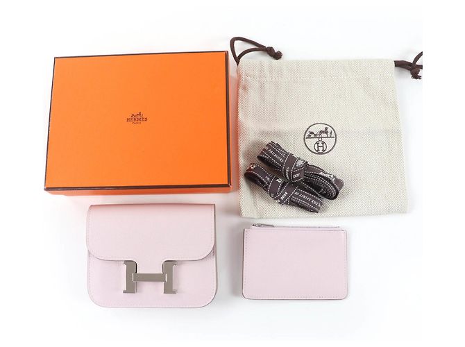 Hermès Portafoglio Slim Constance Hermes - vista 2