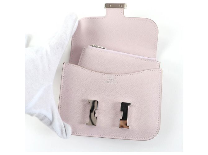 Hermès Portafoglio Slim Constance Hermes - vista 6