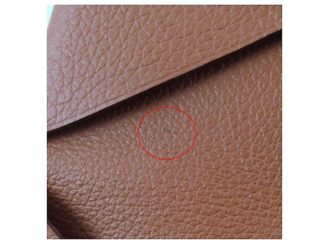 Hermès HERMES Calvi Veau Epsom Visitenkartenetui Orange - Ansicht 10