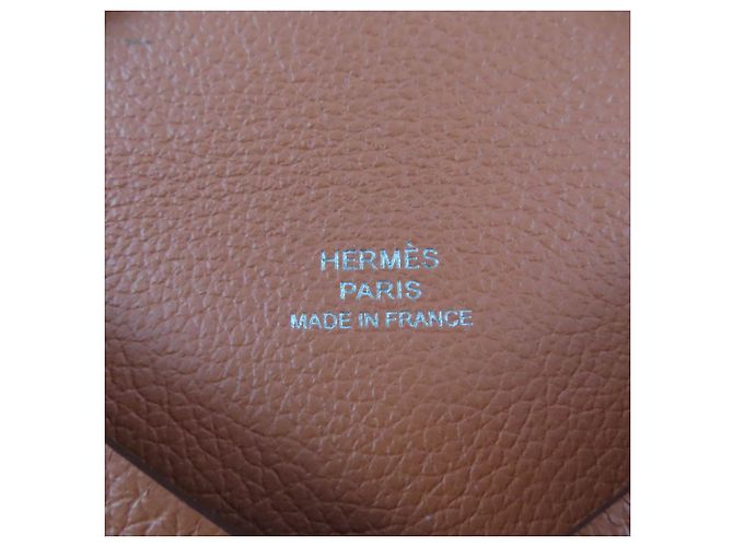 Hermès HERMES Calvi Veau Epsom Visitenkartenetui Orange - Ansicht 8