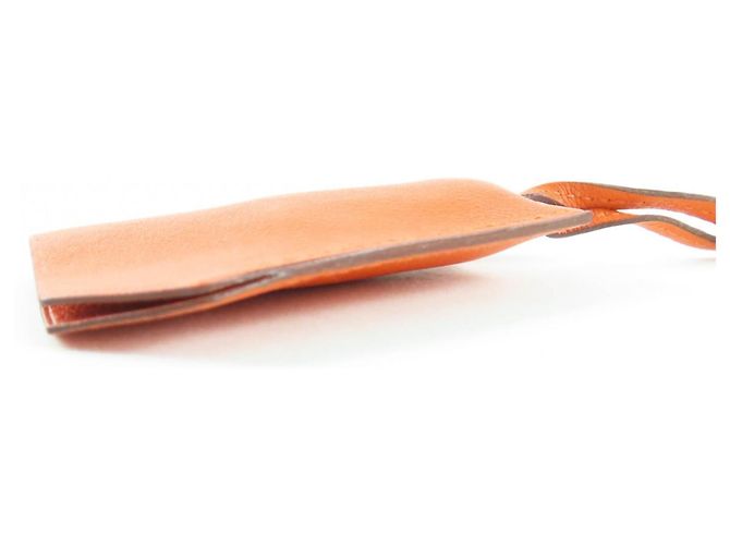 Ring Lederhalskette Hermès Margiela Era Orange - Ansicht 5