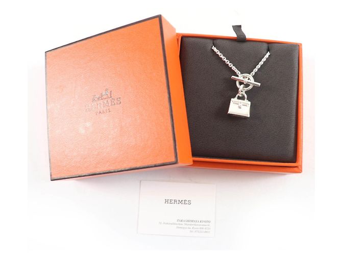 Colar Amulette Kelly da Hermès Prata - vista 2