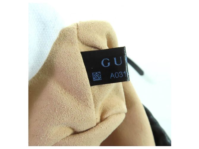 Borsa a Spalla in Pelle Horsebit Gucci Nero - vista 12
