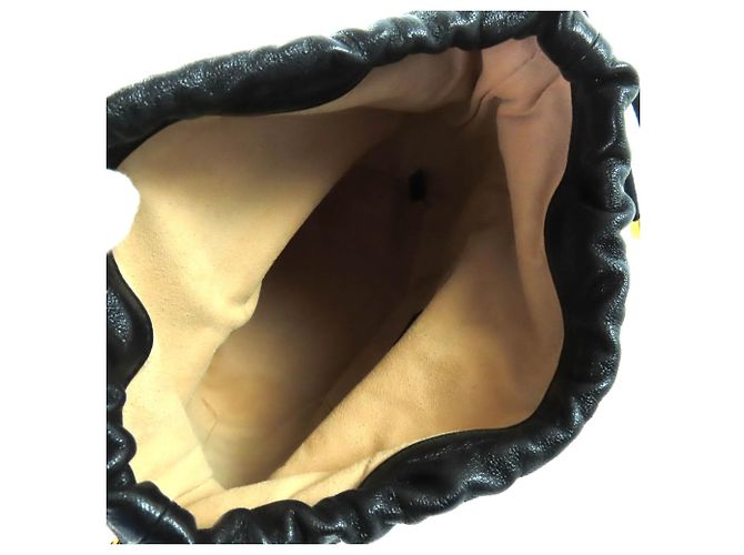 Borsa a Spalla in Pelle Horsebit Gucci Nero - vista 5