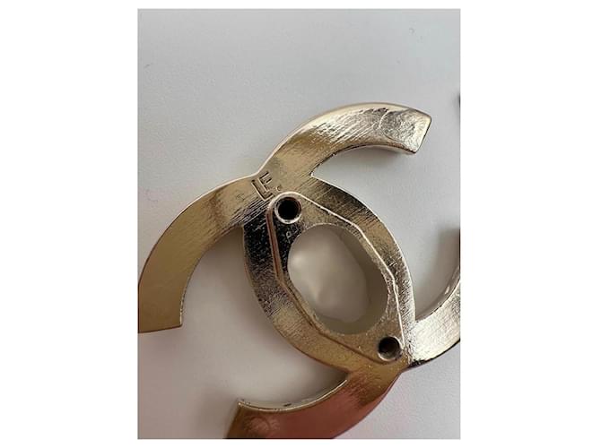 CHANEL chiusura  CC turnlock D'oro - vista 7