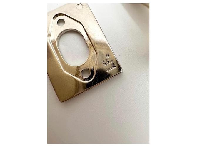 CHANEL chiusura  CC turnlock D'oro - vista 8