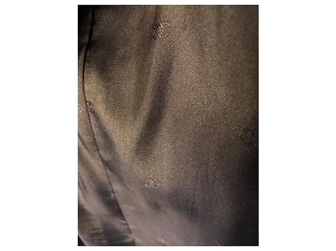 Chaqueta Chanel de tweed negro con lentejuelas - vista 12