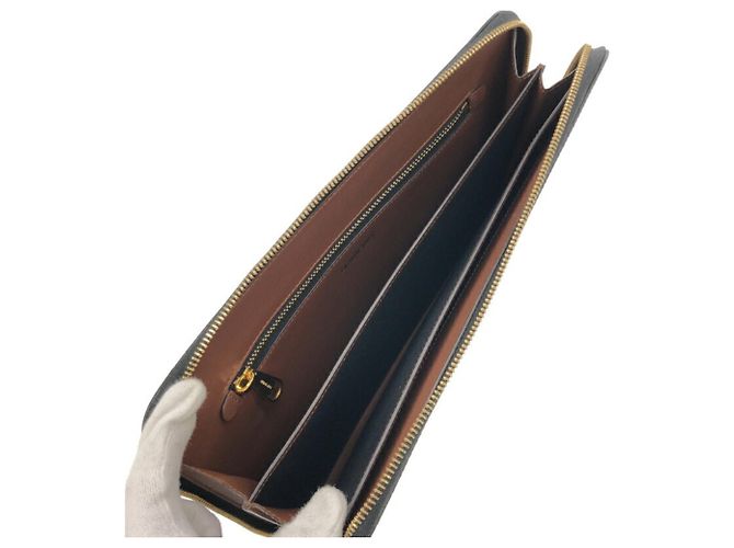 Borsa clutch con logo TB di BURBERRY Marrone - vista 5